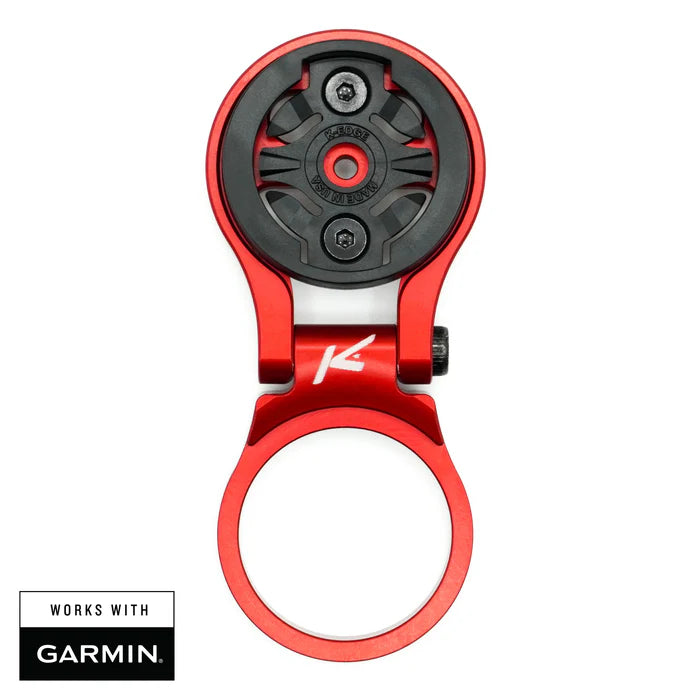 Verstelbare stuurpenbevestiging voor Garmin K-EDGE MTB GPS Rood