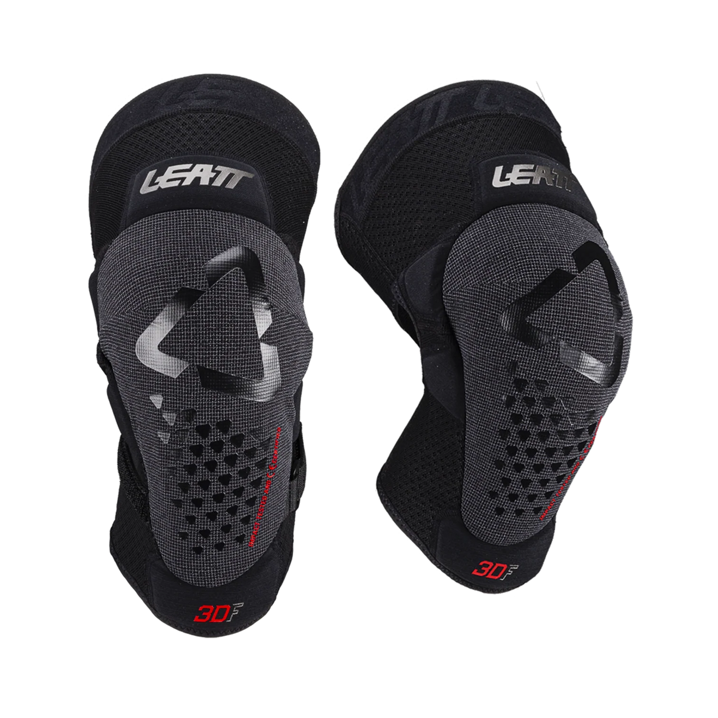 LEATT 3DF 5.0 EVO Junior Kniebeschermers Zwart