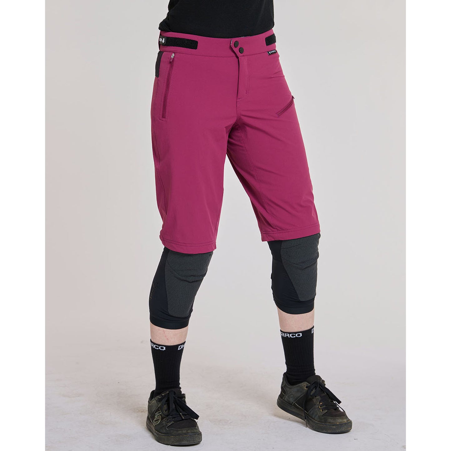 DHARCO GRAVITY Damesshort Sangria