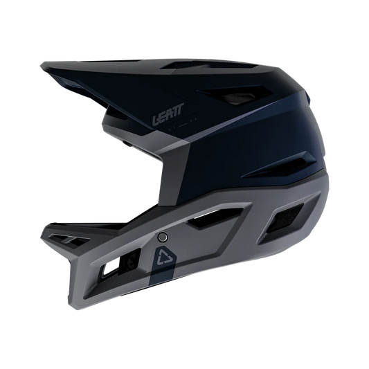 LEATT GRAVITY 4.0 STEALTH MTB Helm Zwart/Grijs