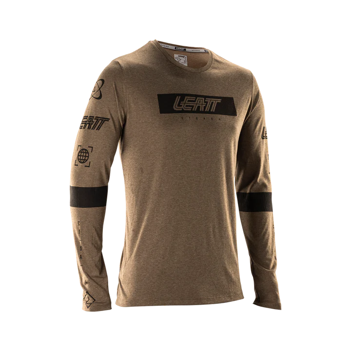 LEATT MTB GRAVITY 3.0 Lange Mouw Bruin Trui