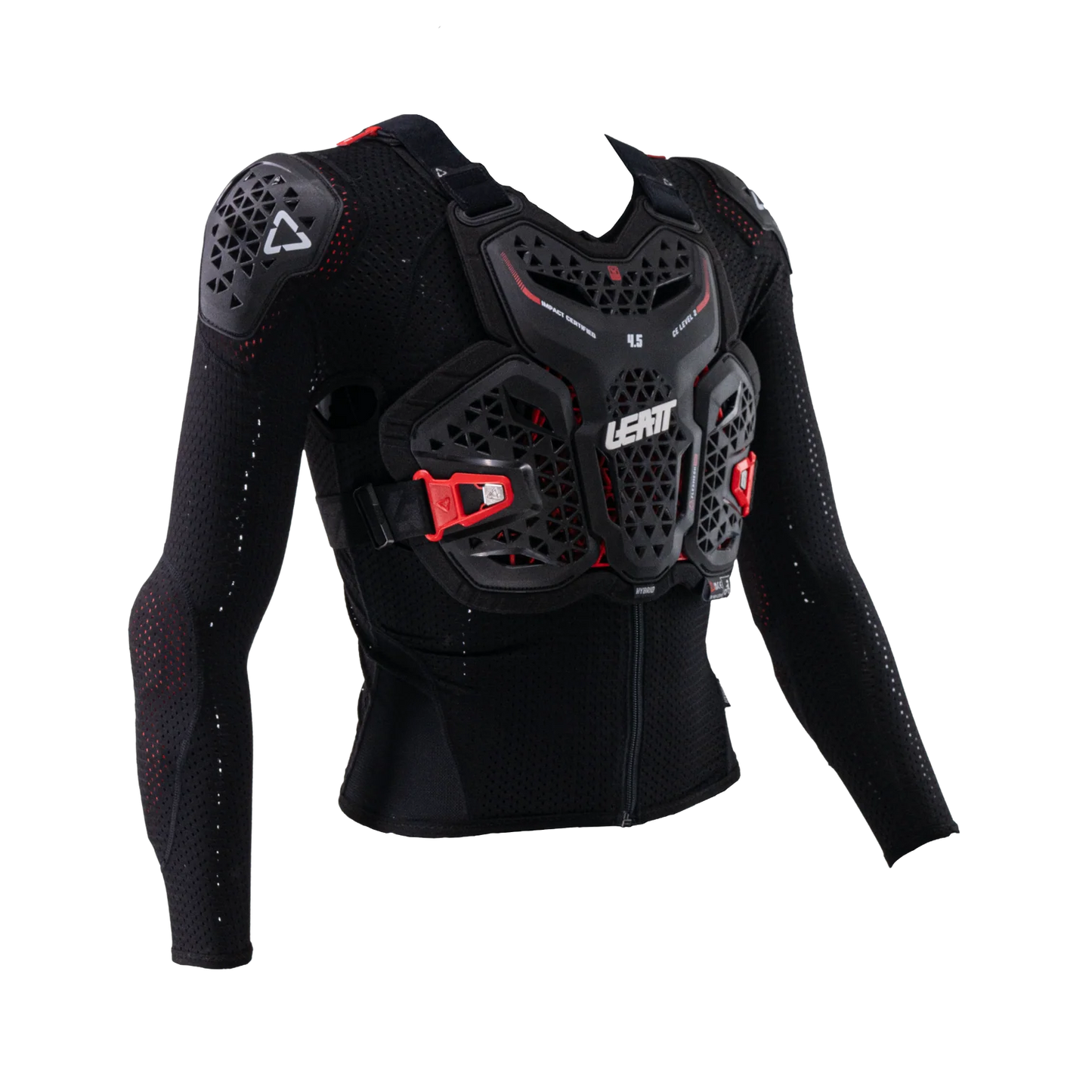 LEATT 4.5 HYBRID Junior Beschermingsvest Zwart