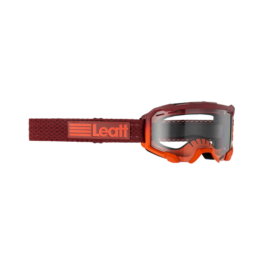 LEATT VELOCITY 4.0 MTB FLAME Orange CLEAR 83 VLT Bril