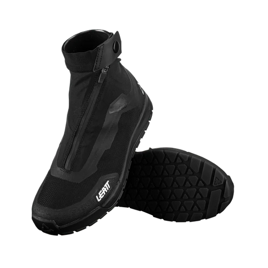 LEATT HYDRADRI 7.0 PLATTE PEDALEN WINTER MTB Schoenen Zwart