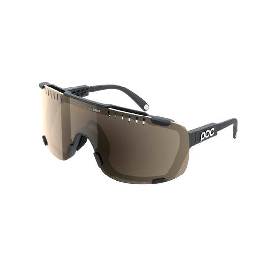 POC DEVOUR MID Stofbril + Zwart Helderheid Trail/Deel Zonnig Zilver Lens