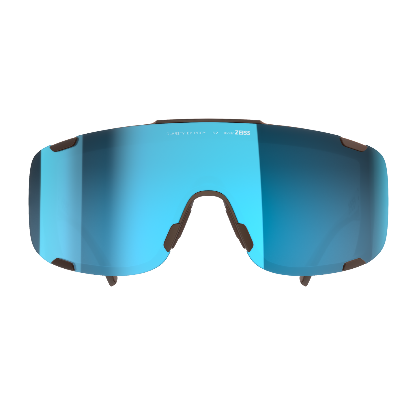 POC DEVOUR MID Zonnebril Bruin Helderheid Universeel Zonnig Turquoise Brillenglas