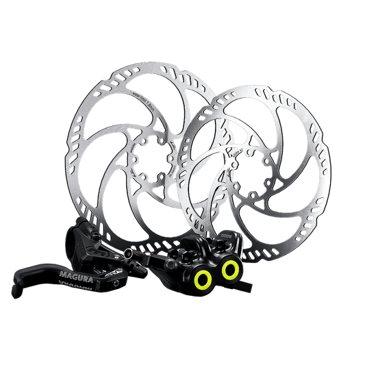 Paar Magura MT5 Pro schijfremmen Storm HC 203/180mm