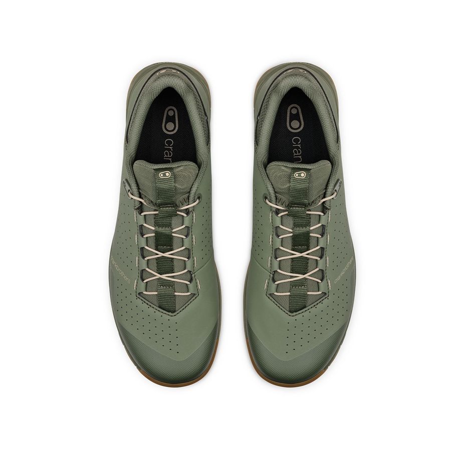 CRANKBROTHERS MALLET TRAIL SPEED LACE CLIP MTB Schoenen Groen/Zand