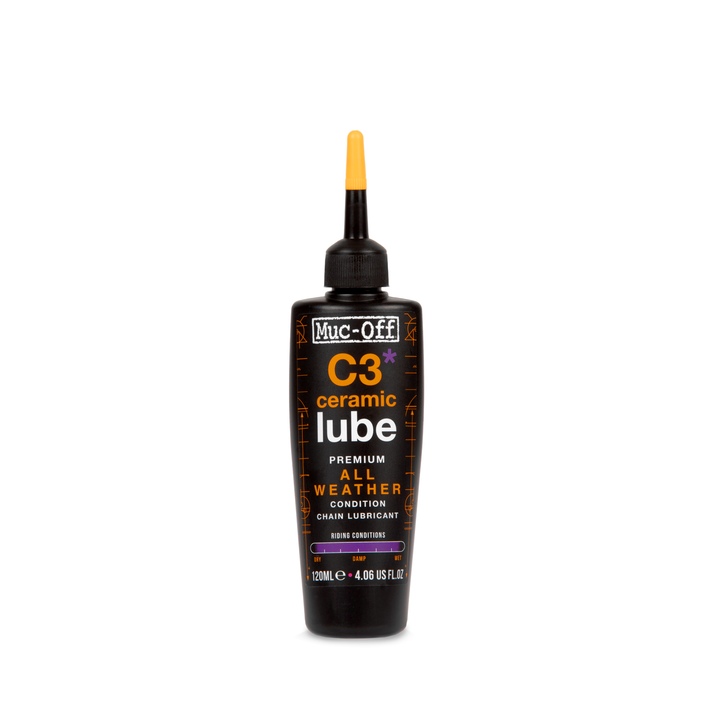 Ceramisch smeermiddel voor alle omstandigheden MUC-OFF C3 ALL WEATHER CERAMIC (120 ml)