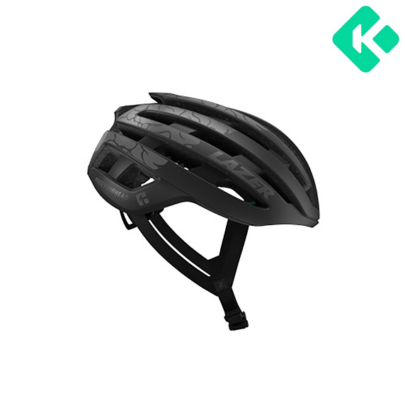 LAZER Z1 KINECTICORE UYH racefietshelm, wit/zwart + LED