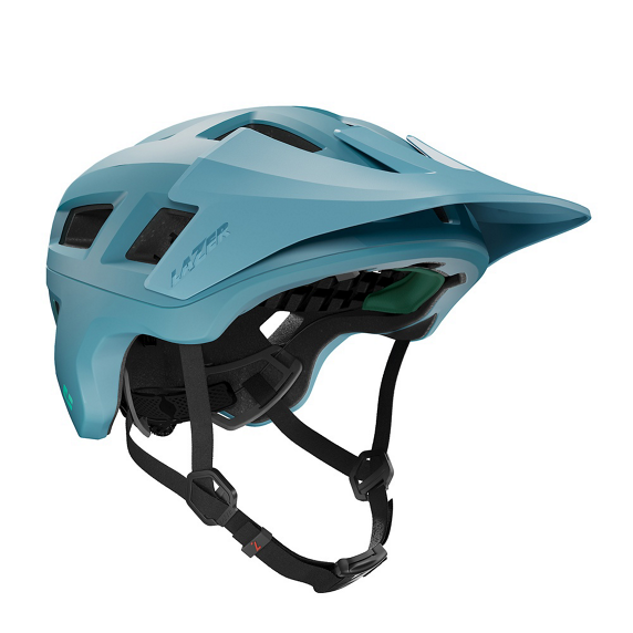 LAZER COYOTTE KINECTICORE MTB Helm Celadon Blauw