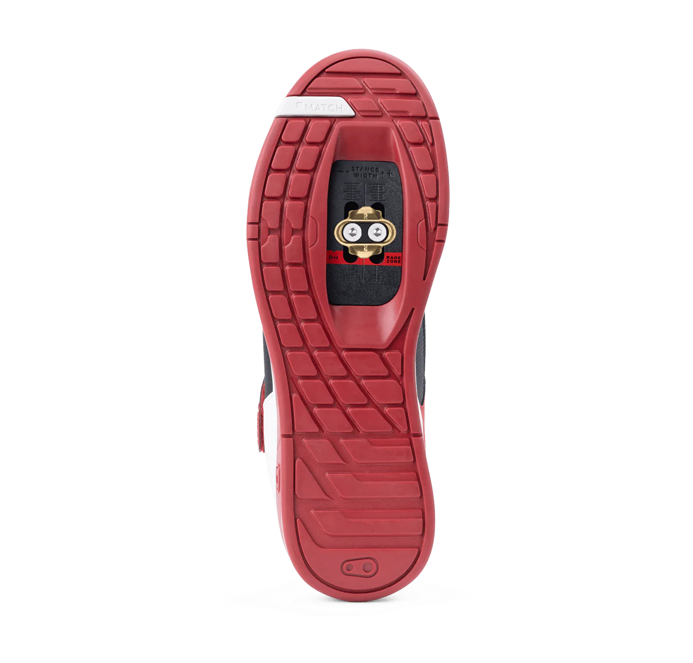 CRANKBROTHERS MALLET SPEED LACE CLIP-IN CLASSICS EDITION MTB Schoenen Zwart/Rood