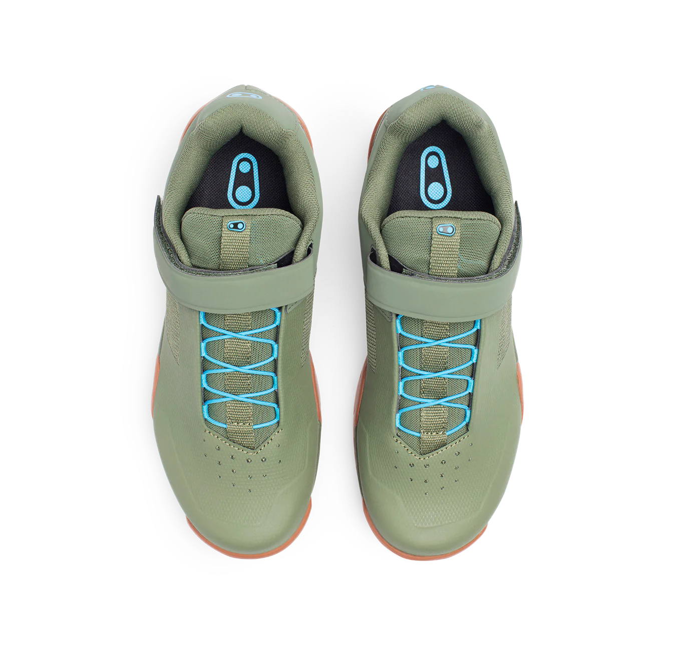 CRANKBROTHERS MALLET ENDURO SPEED LACE CLIP-IN MTB Schoenen Groen/Blauw
