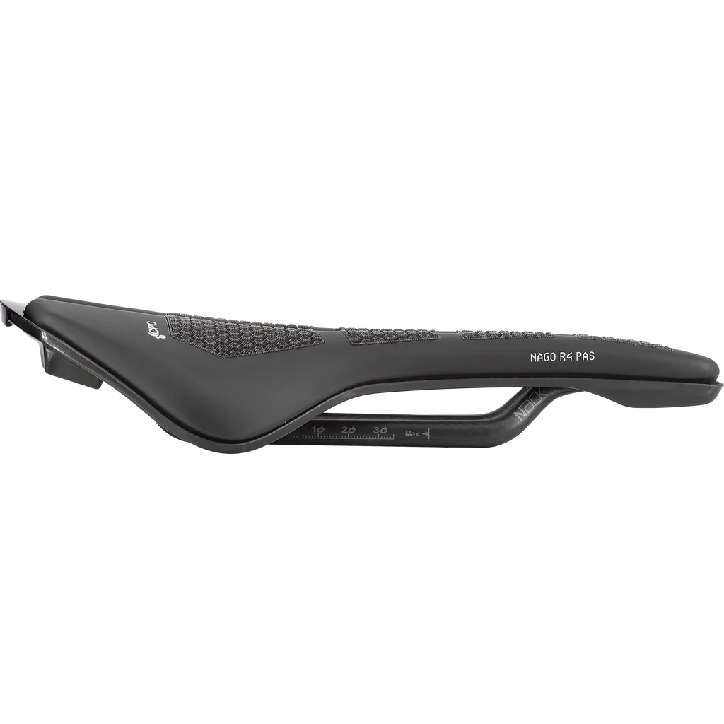 PROLOGO NAGO R4 PAS CPC 137mm Zadel Nack Rails Zwart