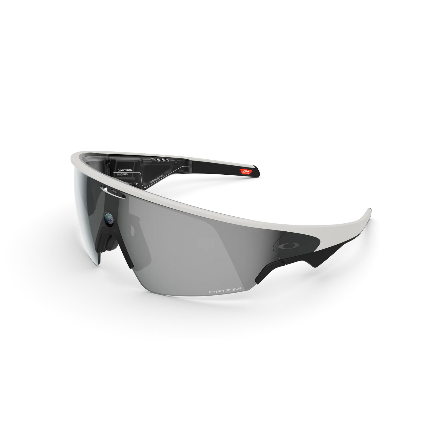 OAKLEY VANGUARD META zwart/wit Bril Prizm zwart glas