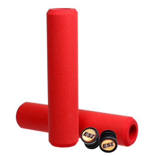 ESI CHUNKY-handgrepen 130 mm Rood