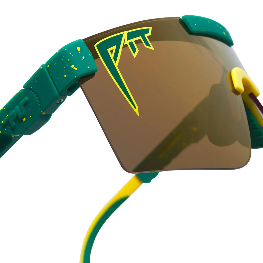 PIT VIPER DE STRAYA ORIGINAL 2.0 NARROW HDPV Polariserende Bril Goud