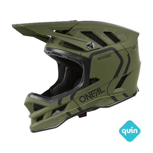 O'NEAL BLADE POLYACRYLITE STRIKE MTB Helm Groen/Zwart