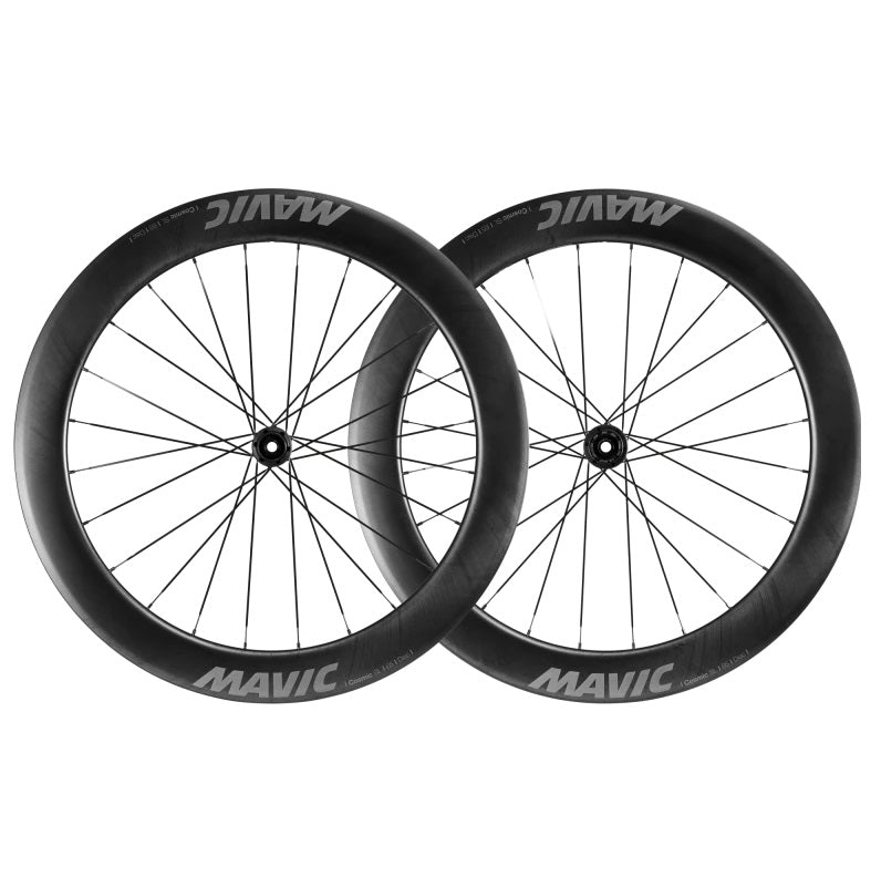 Paar MAVIC COSMIC SL 65 DISC 19mm wielen met banden (Centerlock)