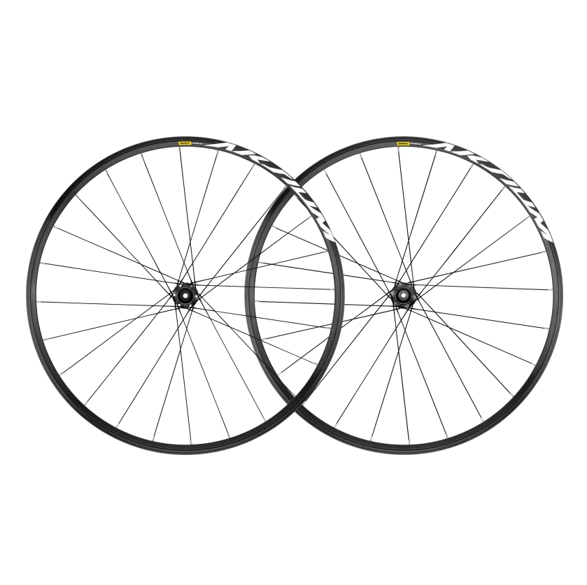 Wielpaar MAVIC AKSIUM DISC met Banden (Center Lock)