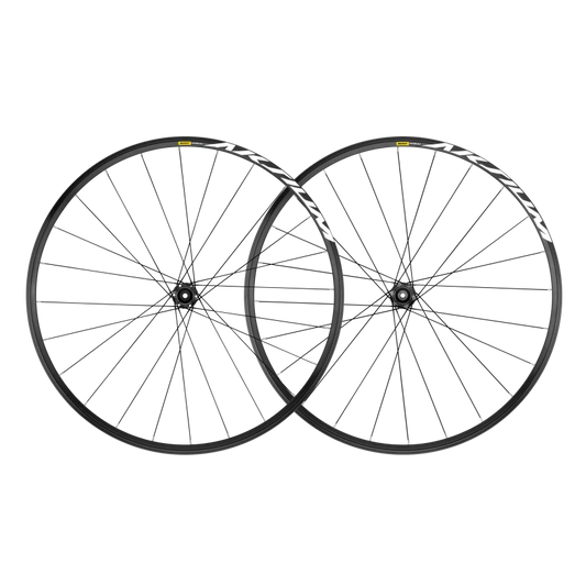 Wielpaar MAVIC AKSIUM DISC met Banden (Center Lock)