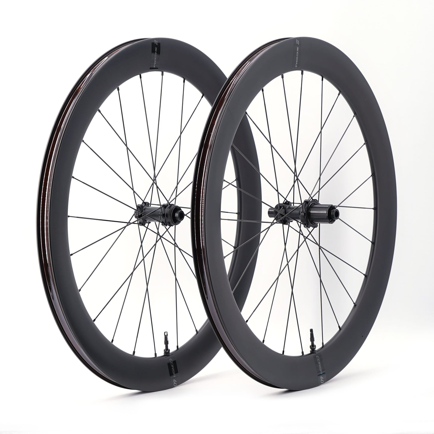 Paar SCOM CORSA 60 Tubeless wielen (Center Lock)