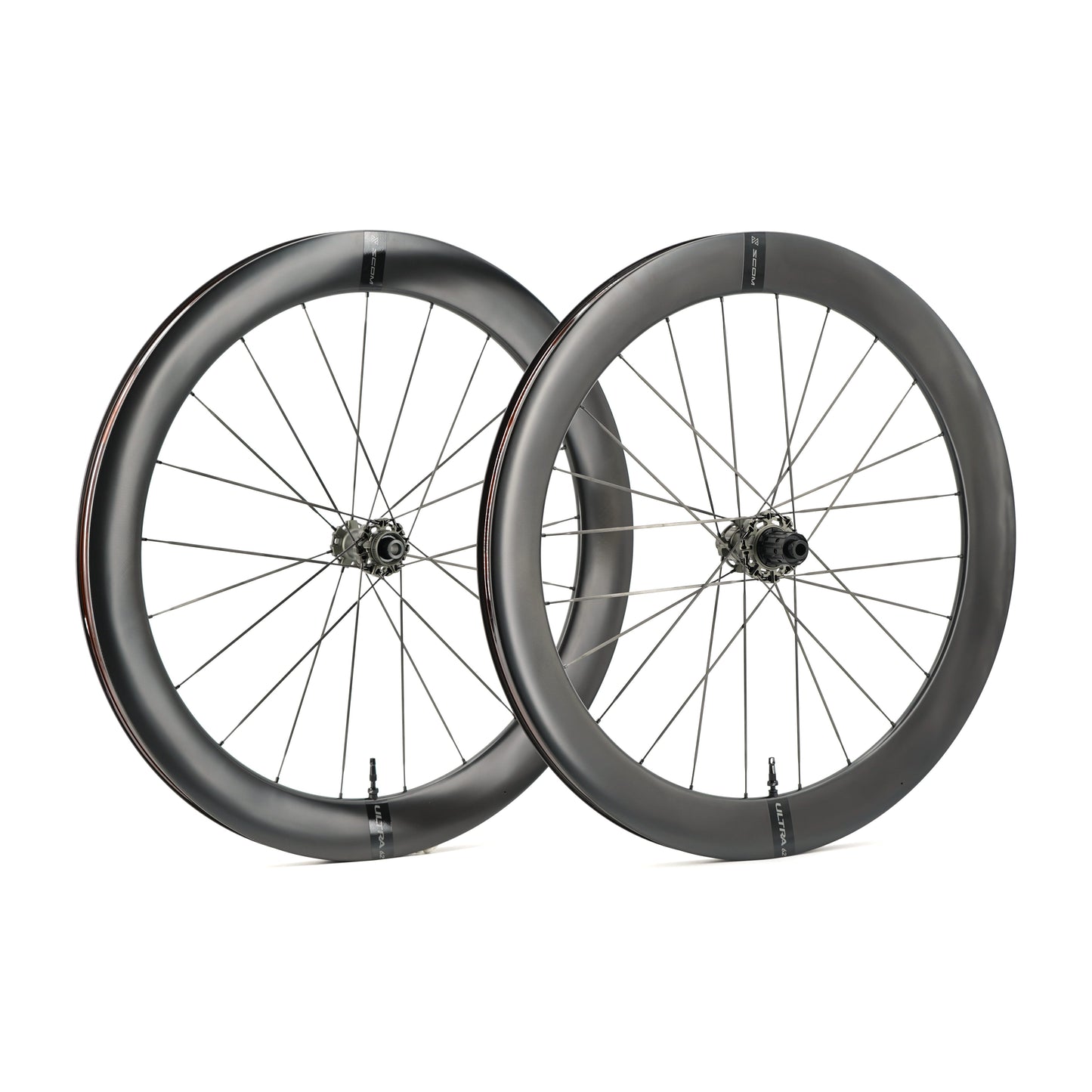 Paar SCOM ULTRA 62 Tubeless wielen (Center Lock)