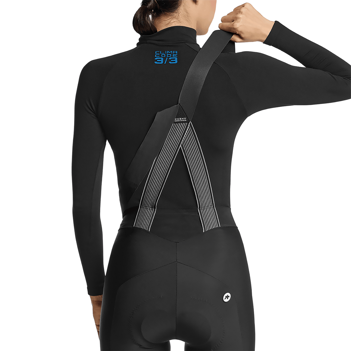 ASSOS WINTER SKIN P1 Ondergoed met lange mouwen voor dames Zwart