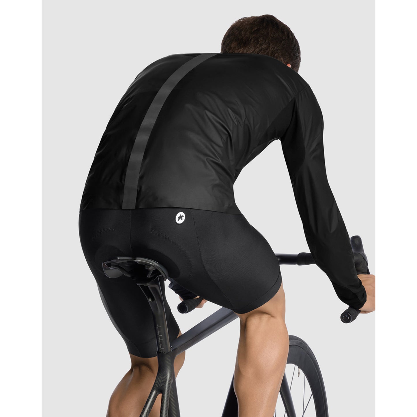 ASSOS MILLE GTS Rain S11 Zwart Serie jack