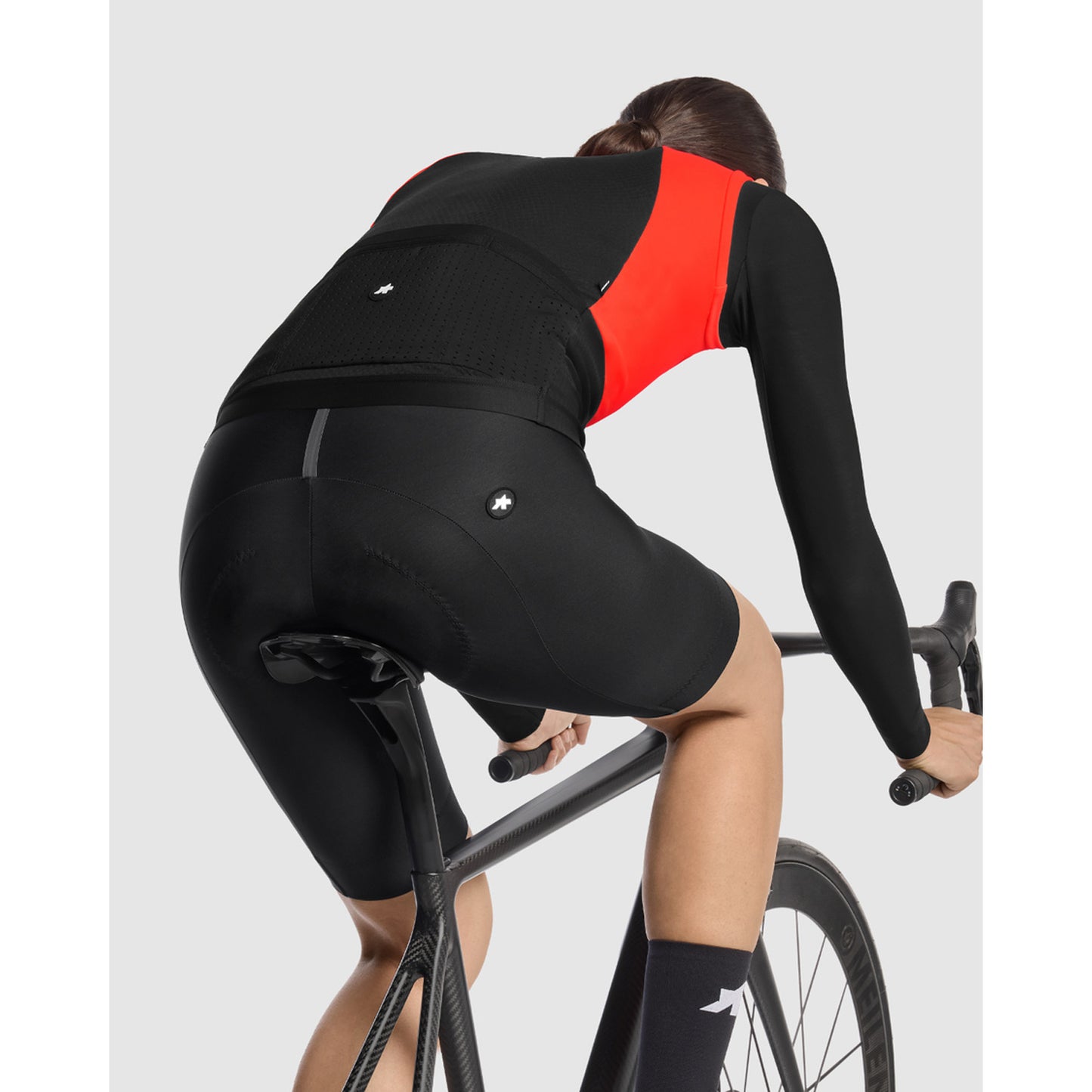 ASSOS DYORA R S11 Dames mouwloze jas LollyRed