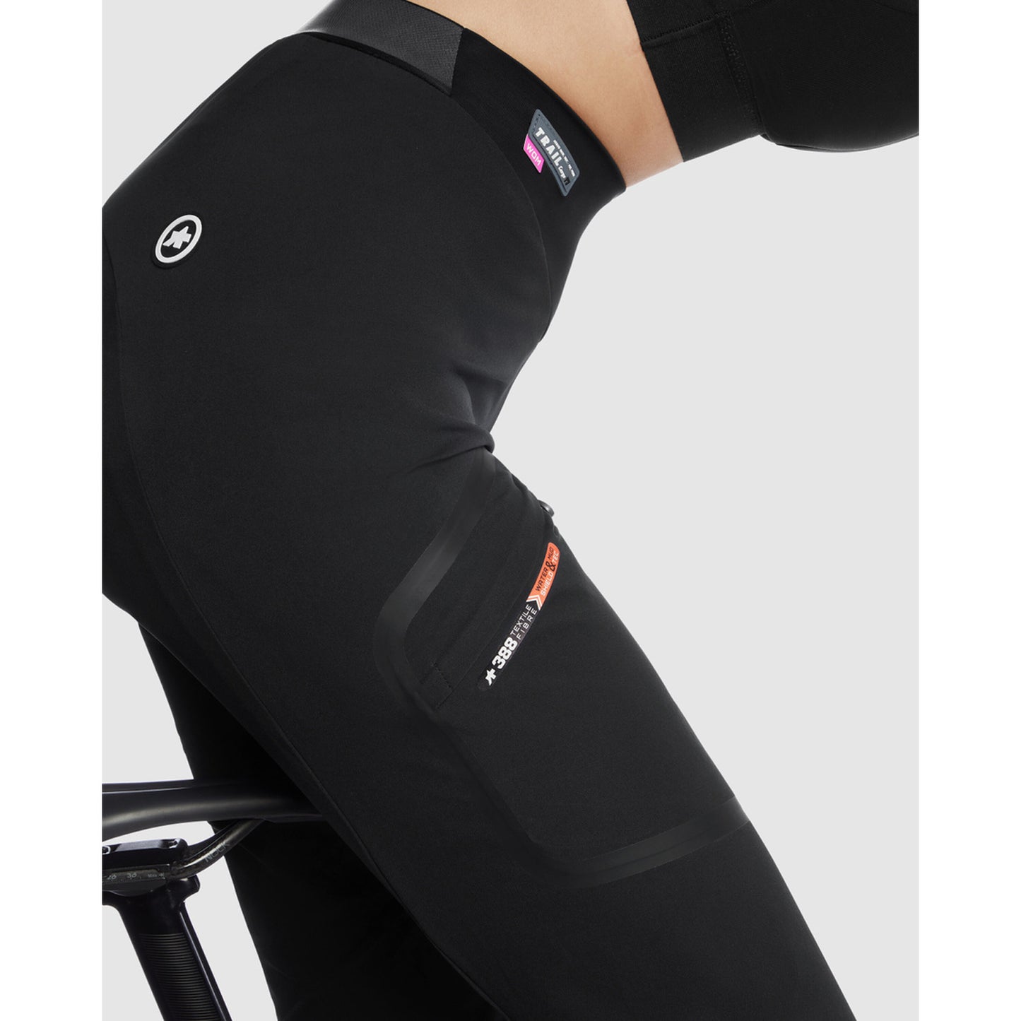 ASSOS TACTICA Dames Slabbroek Black Series