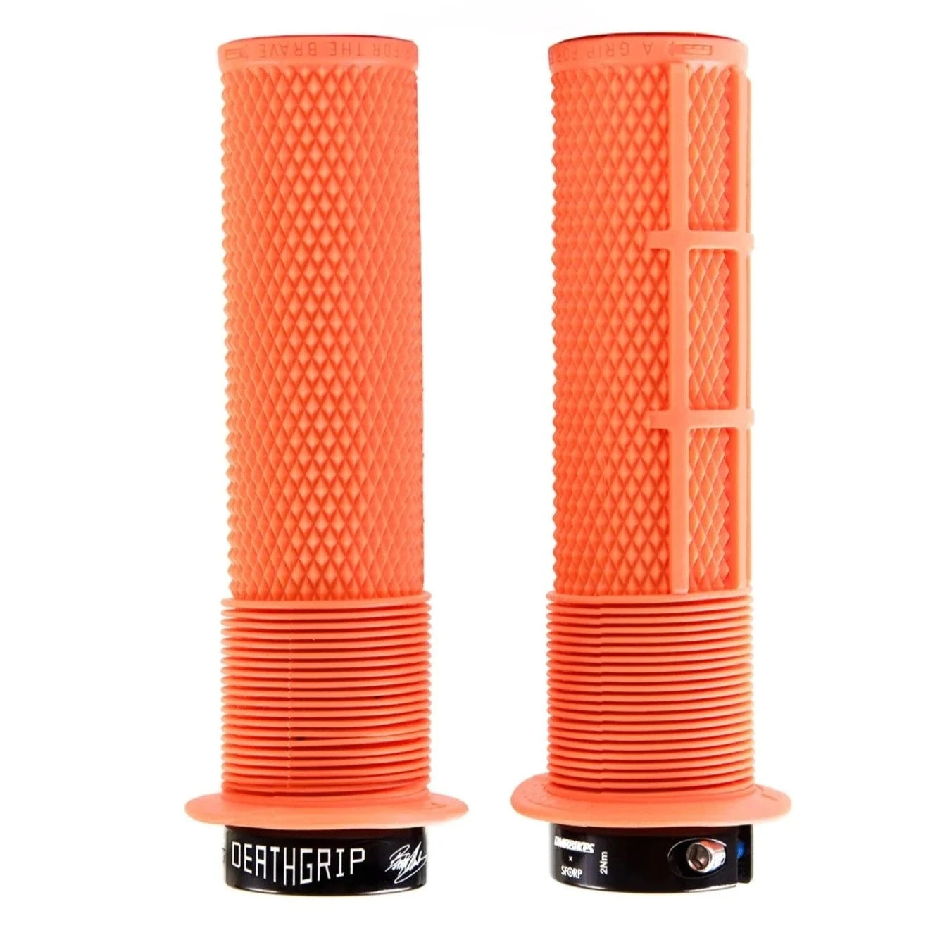 Handvatten DMR DEATHGRIP Flens Medium Lock-on Oranje