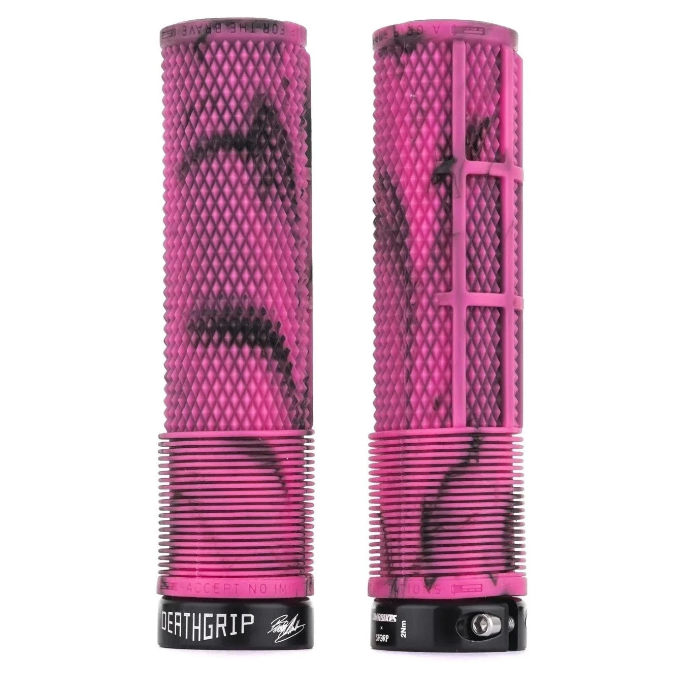 Handvatten DMR DEATHGRIP Medium Lock-on Roze/Camo