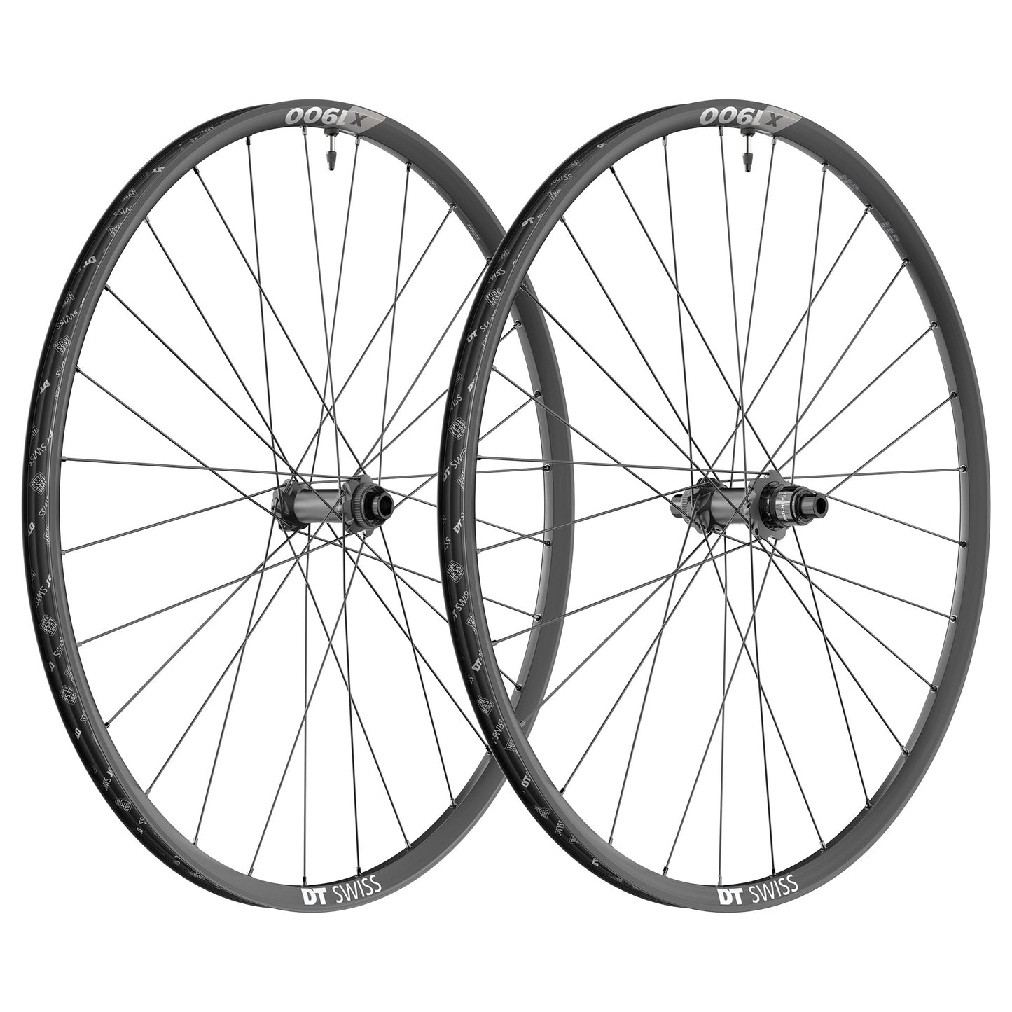 Paar DT SWISS X 1900 SPLINE 25 mm 29" wielen 15x110/12x148 mm