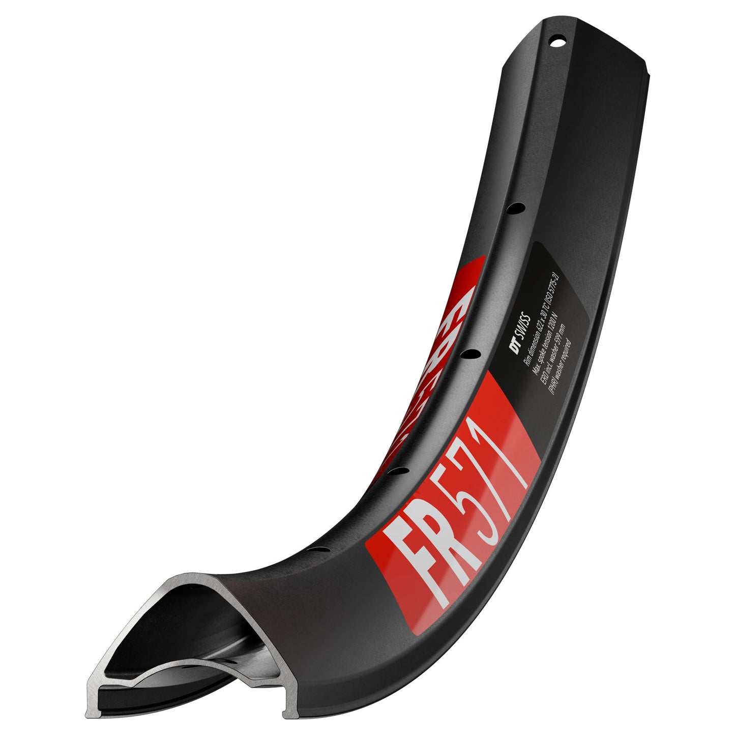 DT SWISS FR 571 27,5'' 30 mm velg Zwart