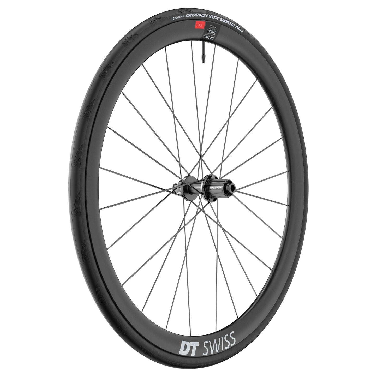 Achterwiel DT SWISS ARC 1100 DICUT WTS 38 Tubeless Ready (Center Lock)
