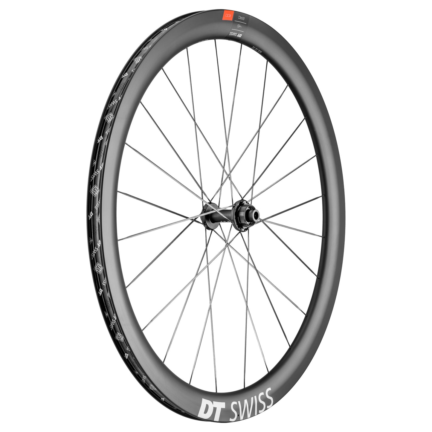 DT SWISS ERC 1100 DICUT 45 DISC Tubeless Ready voorwiel (Center Lock)