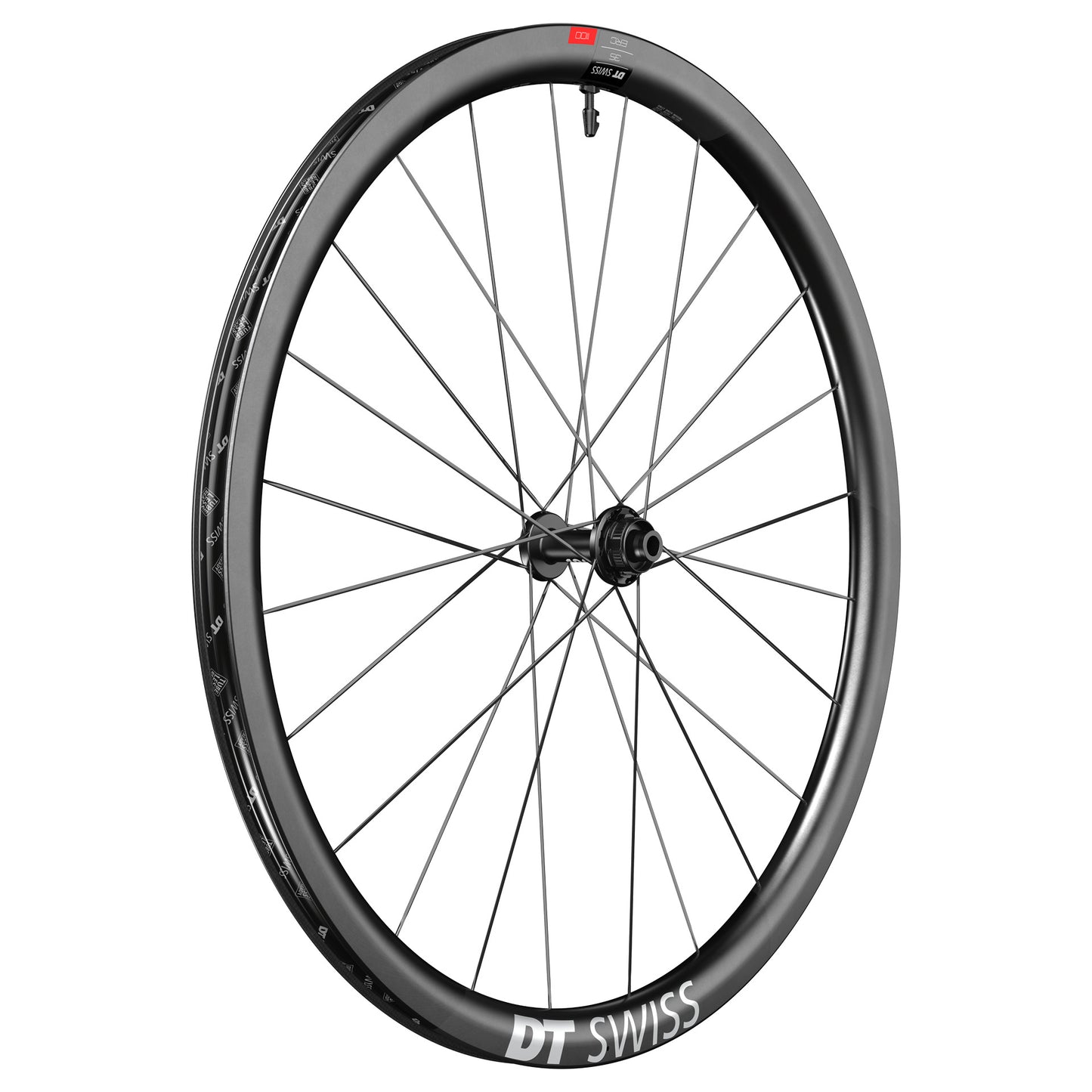 DT SWISS ERC 1100 DICUT 35 DISC Tubeless Ready voorwiel (Center Lock)