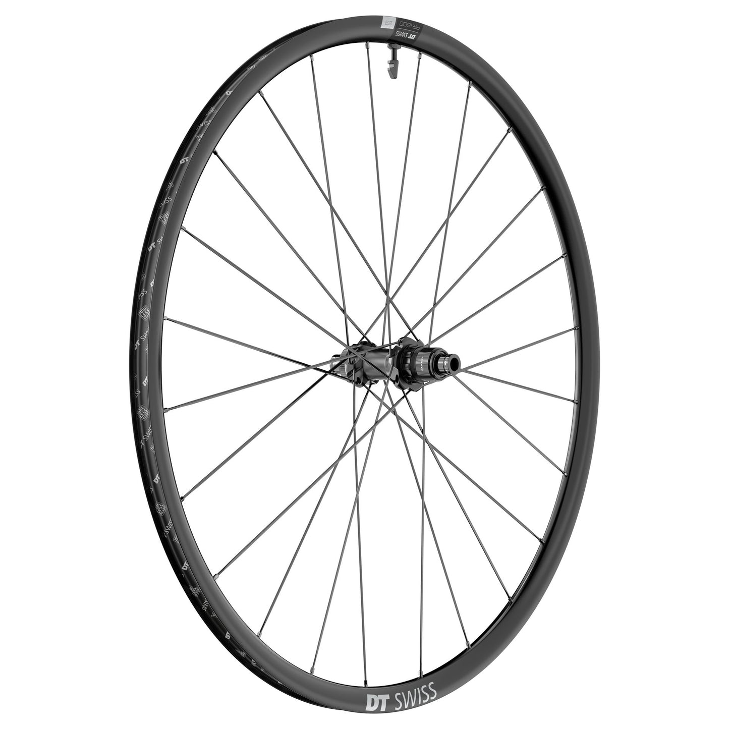 Achterwiel DT SWISS PR 1600 SPLINE 23 DIC Tubeless Ready (Center Lock)
