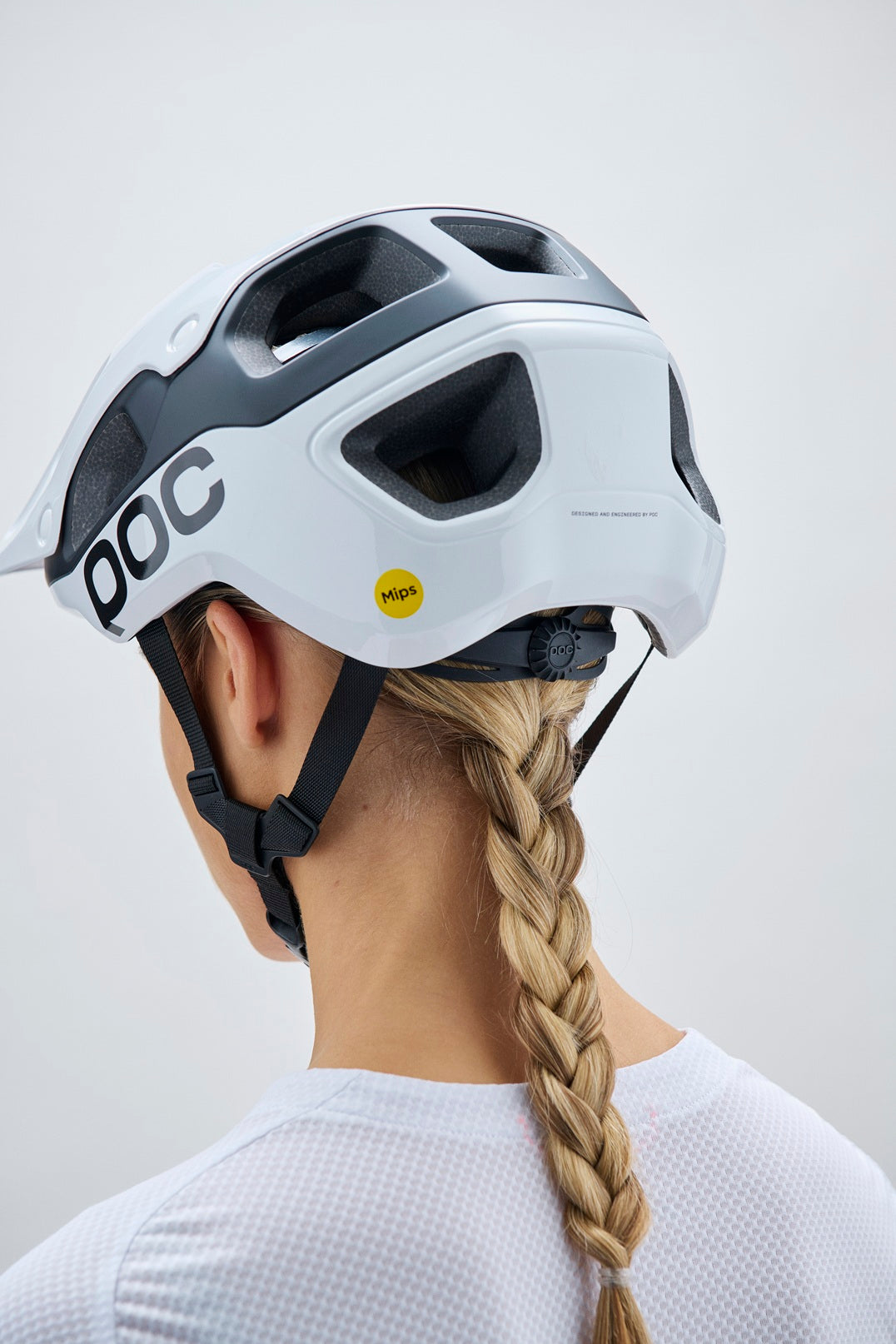 POC CULARIS PURE MTB Helm Wit/Zwart Mat