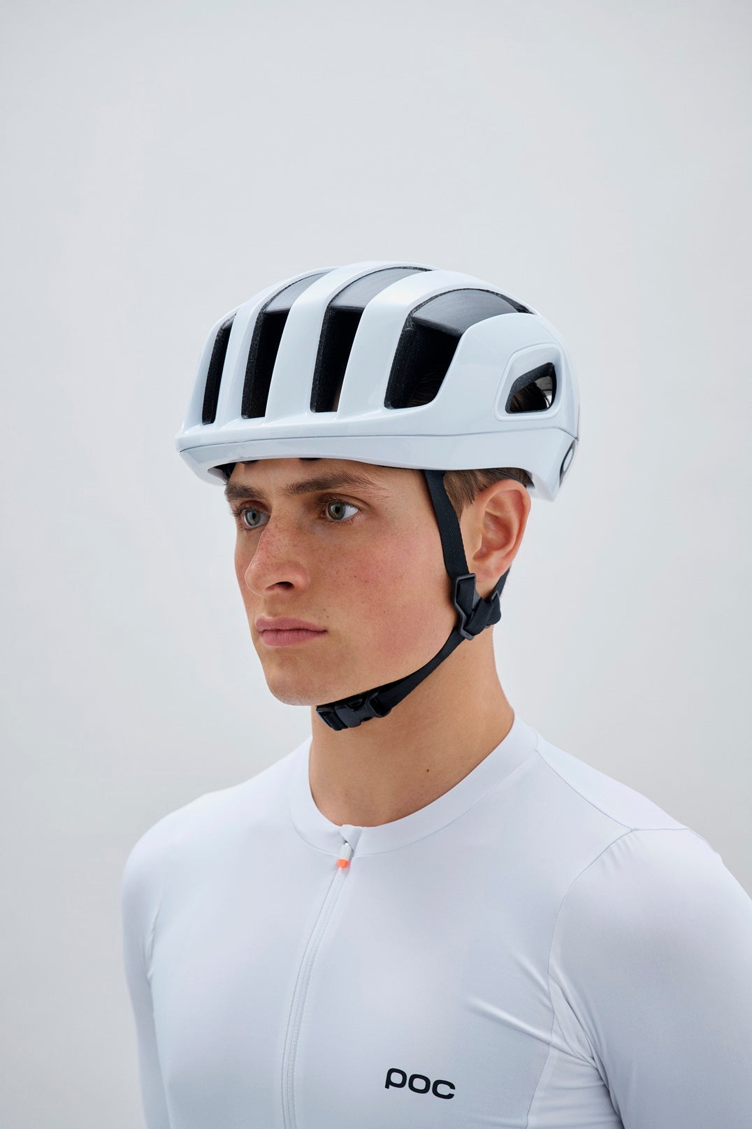 POC CYTAL CARBON Road Helm Wit Mat