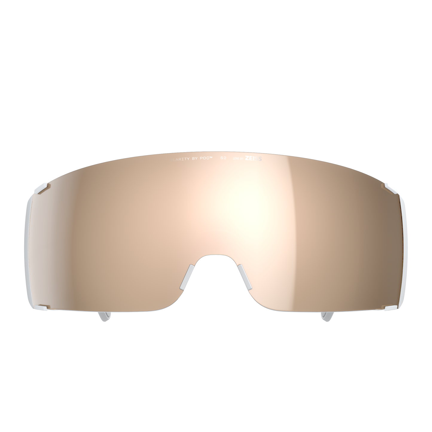 POC PROPEL White Bril Helderheid Trail Deels Zonnig Zilverlens
