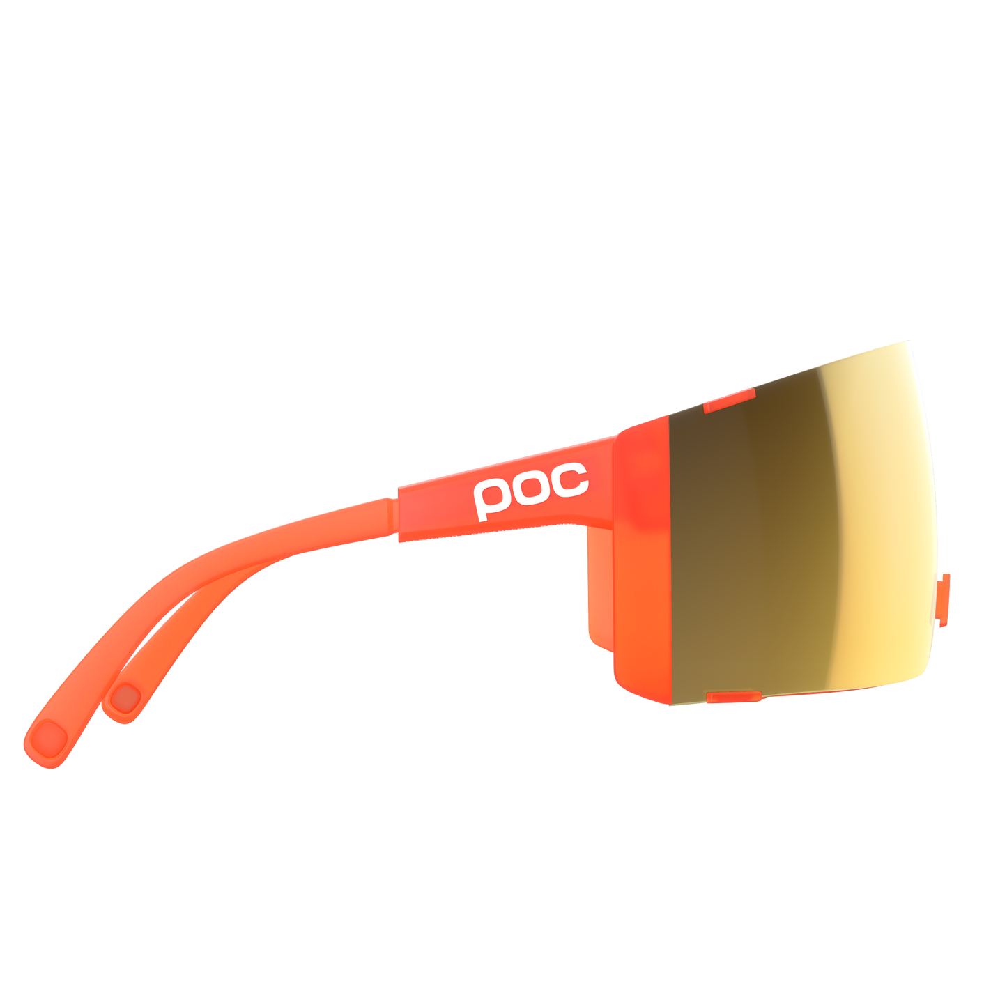 POC PROPEL Bril Fluorescerend Oranje Doorschijnend Helderheid Weg Zonnig Goud Lens