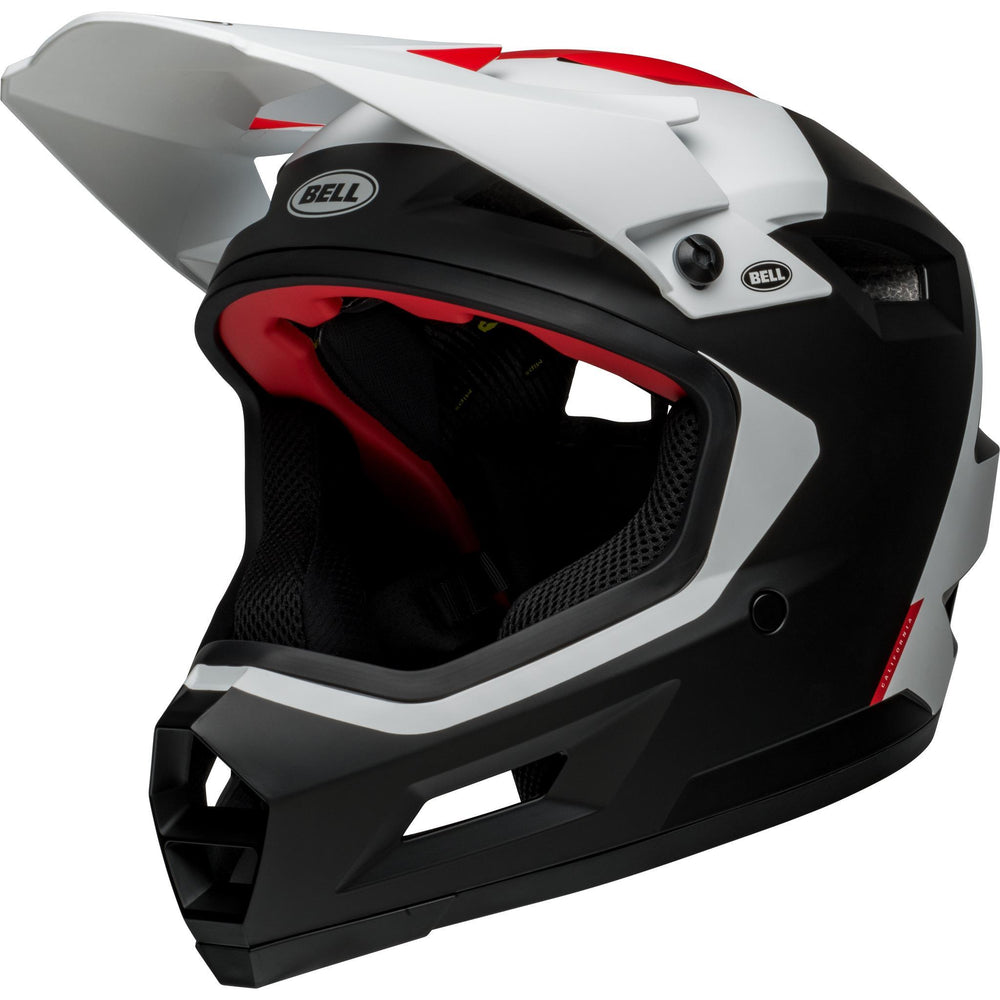 BELL SANCTION 2 DLX MIPS MTB Helm Zwart/Wit