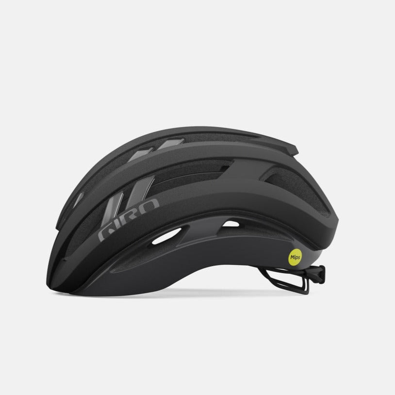 GIRO ARIES SPHERICAL Road Helm Mat zwart