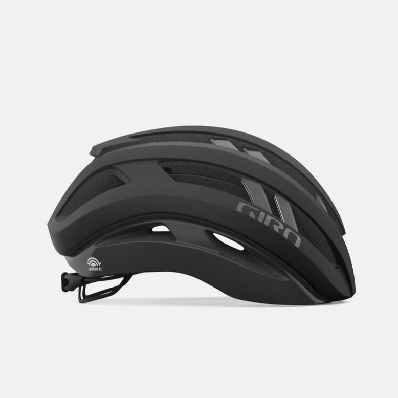 GIRO ARIES SPHERICAL Road Helm Mat zwart