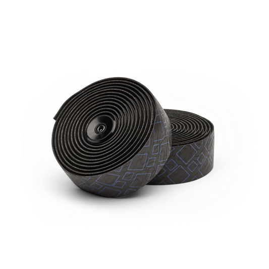 PRO PEAKED TEAM Zwart/Blauw Hanger Tape