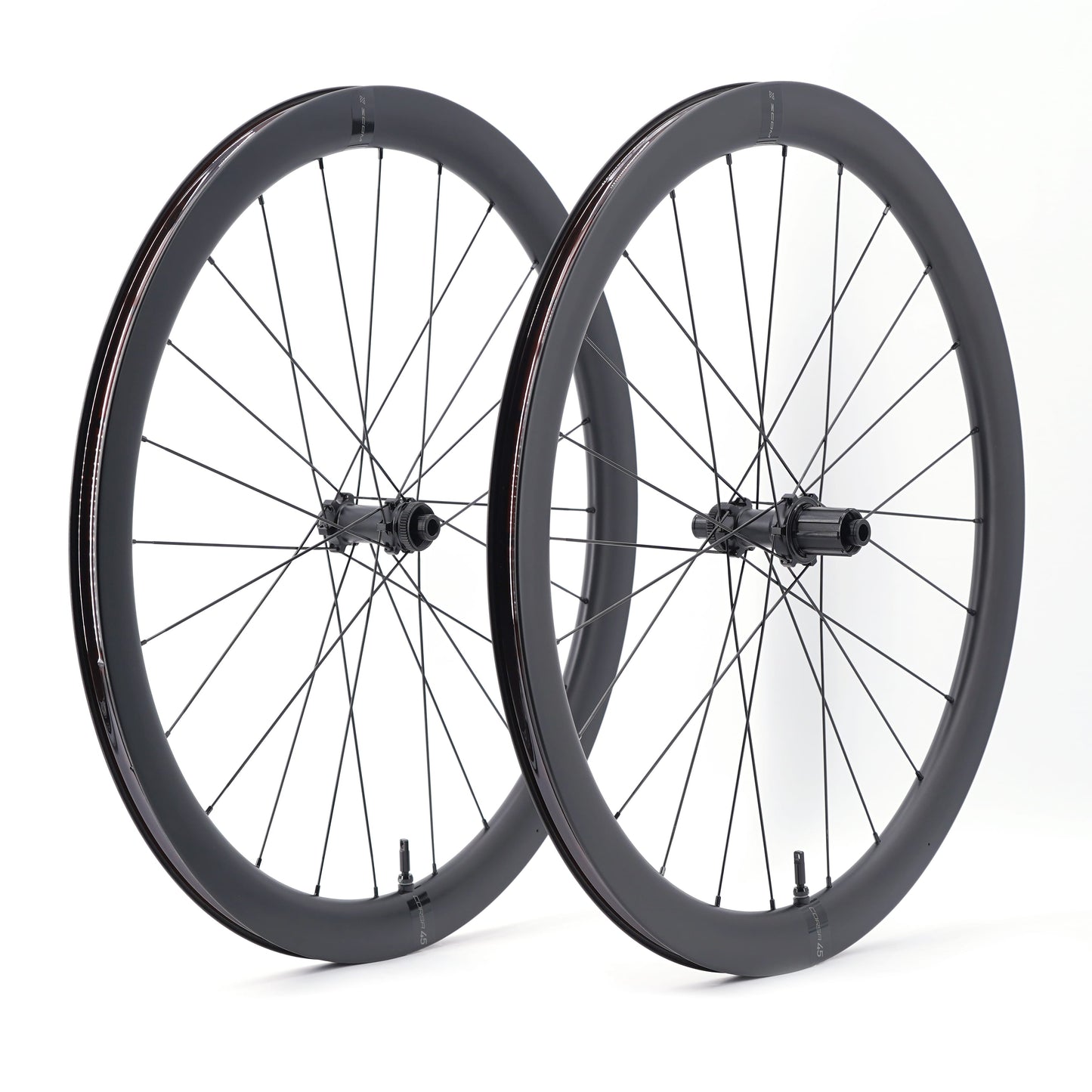 Paar SCOM CORSA 45 Tubeless wielen (Center Lock)