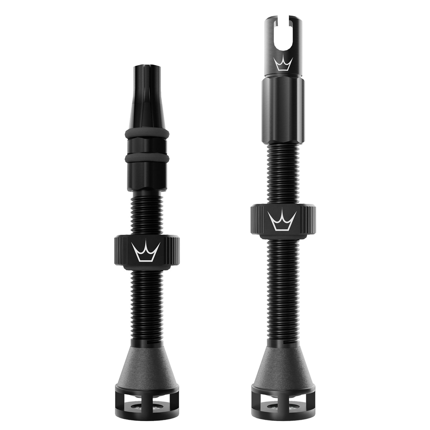PEATY'S HOLESHOT FAST FLOW MX 42/60mm Tubeless ventielen (x2) Zwart