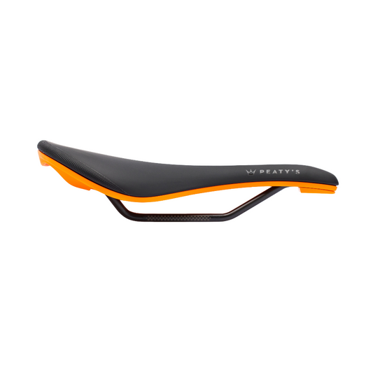 Zadel PEATY'S Monarch Cromo Rails Oranje